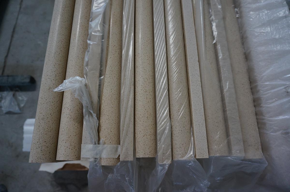 laminowana krawędź typu bullnose