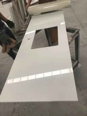 Crystallized Glass Vanity Tops